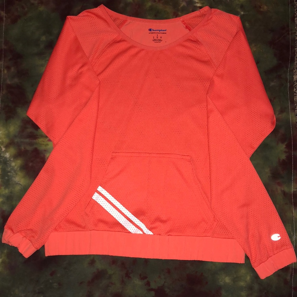 Champion Mesh Sweatshirt with Pocket